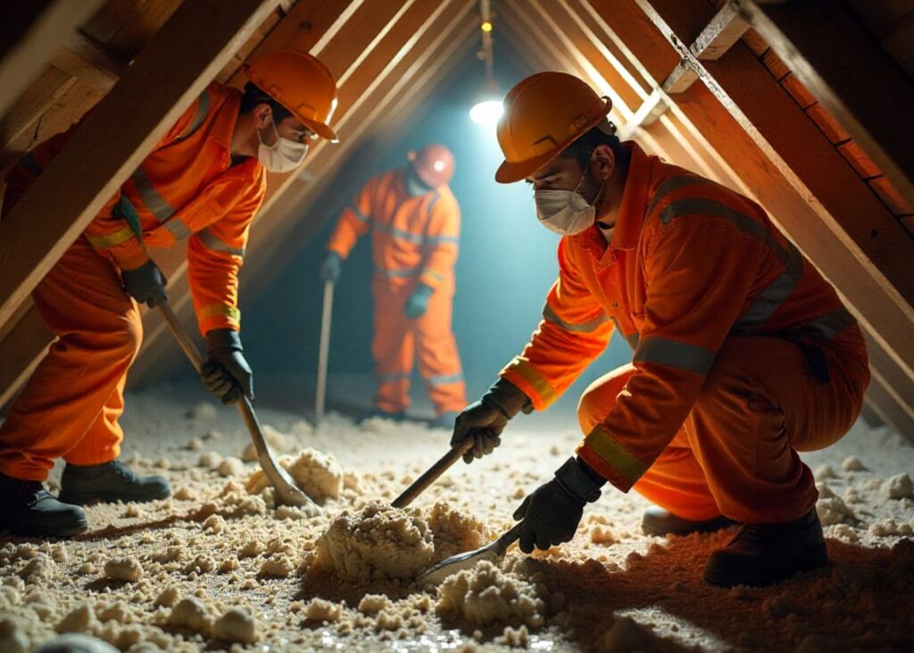 Attic & Crawl Space Cleaning